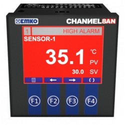 CHANNEL8AN  8 Kanal Analog Tarayıcı TFT LCD EKRAN
