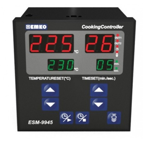 ESM-9945 with Steam Output Cooking Controllers (96 X 96 mm ) ESM-9945 with Steam Output Cooking Controllers (96 X 96 mm )