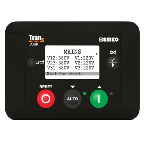 Trans-MiniAMF  Otomatik Jeneratör Kontrol ve Paneli