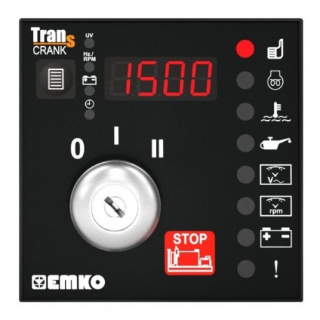 Trans-CRANK  Manuel Start Unit with Key Switch