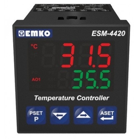 ESM-4420  PID Temperature Controller with Universal Input (TC, RTD)