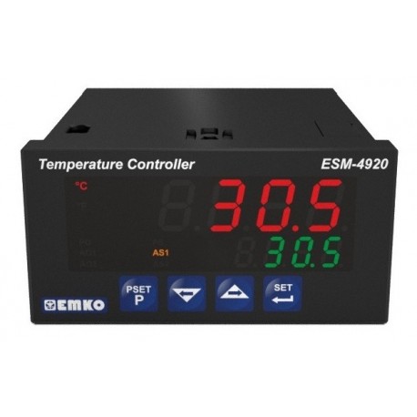 ESM-4920  PID Temperature Controller with Universal Input (TC, RTD)