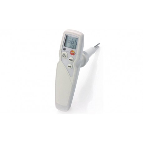 testo 205 - pH/temperature measuring instrument for semi-solid media