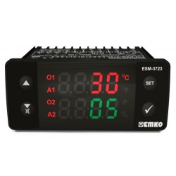 ESM-3723  Digital Temperature+Humidity Controller