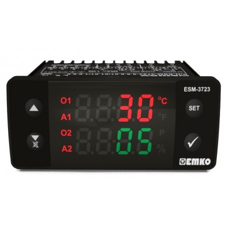 ESM-3723  Digital Temperature+Humidity Controller