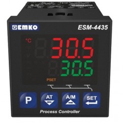 ESM-4435  Üniversal Girişli, Çift setli PID Proses Kontrol Cihazı