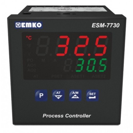 ESM-7730  Üniversal Girişli PID Proses Kontrol Cihazı