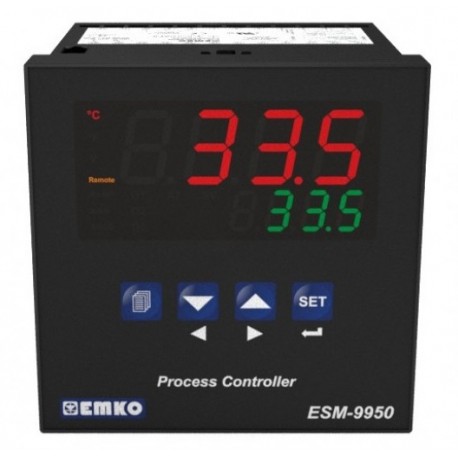 ESM-9950  Üniversal Girişli PID Smart I/O Modül Sistemli Proses Kontrol Cihazı