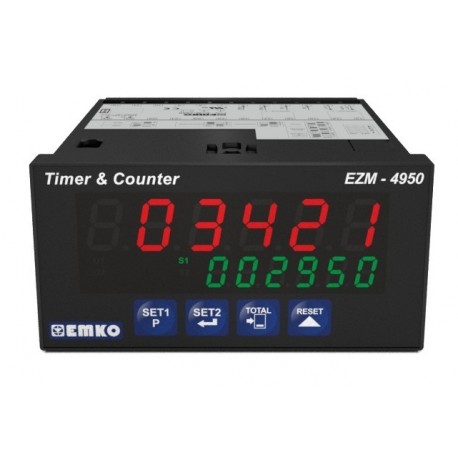 EZM-4950  Multifunctional Programmable Timer and Counter with RS 232/485 Serial Communication Unit