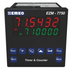 EZM-7750  Çok Fonksiyonlu Programlanabilir Zaman Rölesi ve Sayıcı