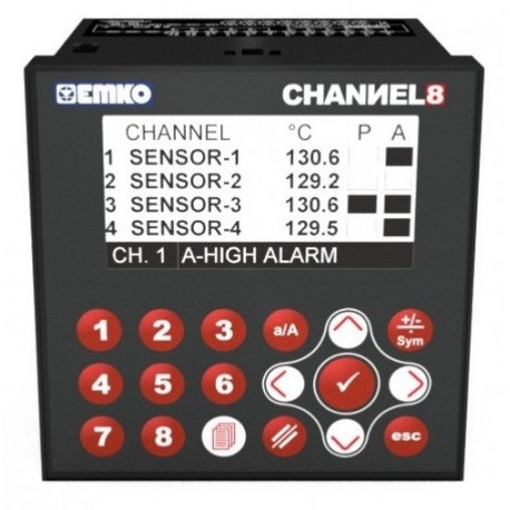 CHANNEL8  Channel8 PT-100 Tarayıcı